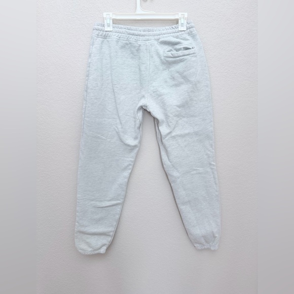 Jiberish Denver Colorado Sweatpants Light Heather Grey Maroon Size M Ski Snow - Picture 7 of 7